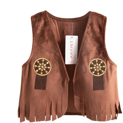 Size M. LXKIKMM May's Baby Western Cowboy Style Kids Costume Set Cosplay Costume
