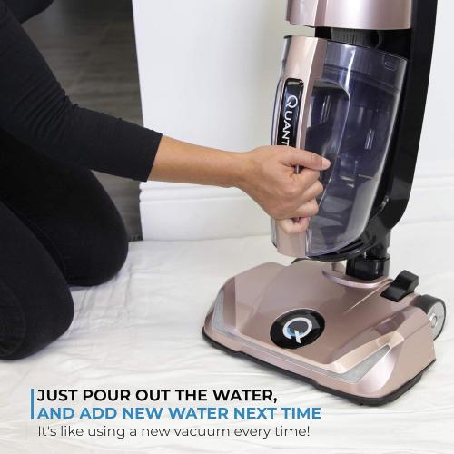 Quantum X Upright Water Vacuum Cleaner - No Filters, Telescopic Body, Pet Vacuum Cleaner and Picks Up Wet Spills, Unique Technolog