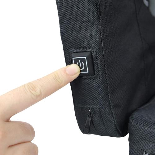 2 pack Upgraded Comfort for Sports Enthusiasts - Portable Heated Stadium Seat Cushion, Extra Wide and Foldable for Bleachers (Power Bank Not Included)