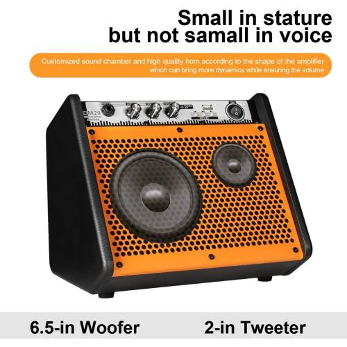 Coolmusic Keyboard AMP 20W Bluetooth Keyboard Amplifier,Electric Drum Speaker/Amplifier