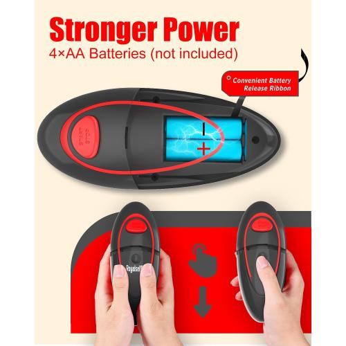 One Touch Electric Can Opener for All Can Sizes, Smooth Edge Design for Seniors with Arthritis, Automatic Kitchen Gadget & Food Safety