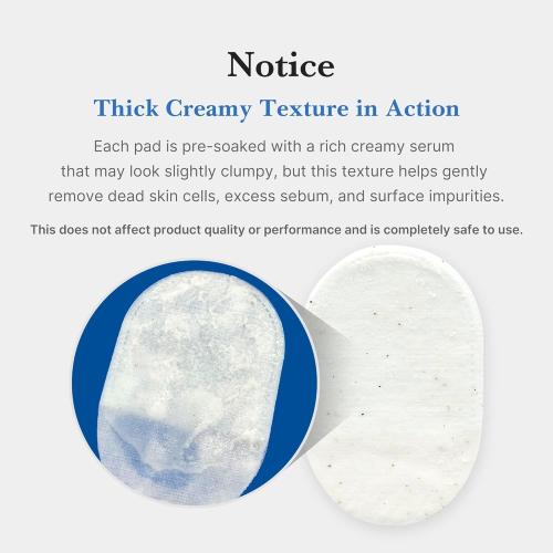 medicube Zero Pore Peel Pads | Smoothing Mitt for Face & Body | Rice Extract, Natural AHA & Panthenol | Double-Sided Organic Cotton & Microfiber Pads | Polish for Smooth, Clear Skin