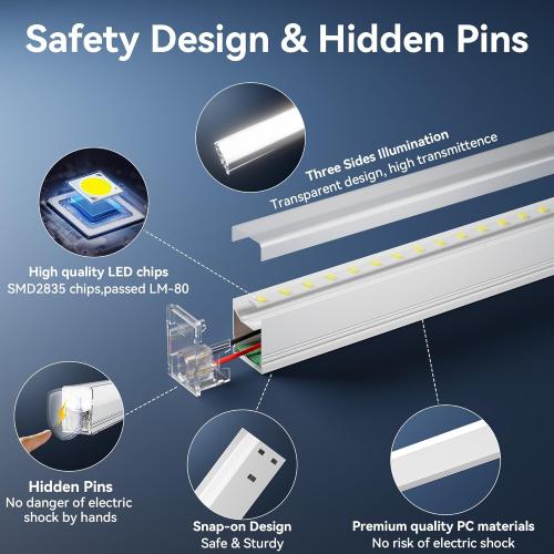 MODERN Hexagon Garage Light: Higher Brightness 720W 86400 Lumens Hexagon Led Garage Light with Rectangle Frame 6500K for Garage, Basement, Warehouse, Auto Beauty Shop, Car Detailing Shop etc. …