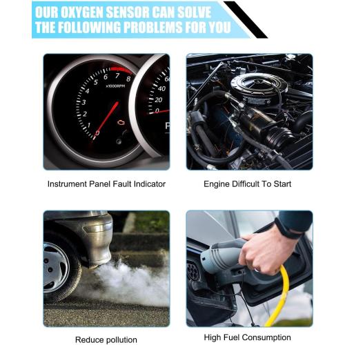 250-25059 350-35065 O2 Oxygen Sensor 2PCS Upstream (3.0L 3.5L 3.7L) for Honda Accord Crosstour Odyssey Pilot Ridgeline 2008-2020,for Acura MDX RLX RDX RL TL TLX TSX ZDX 2009-2020