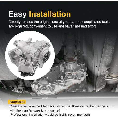 Transfer Case Assembly 33100-3KA0B Compatible with Nissan Murano Pathfinder Infiniti JX35 QX60 3.5L V6 2013-2022 Replace# 331003KA0B