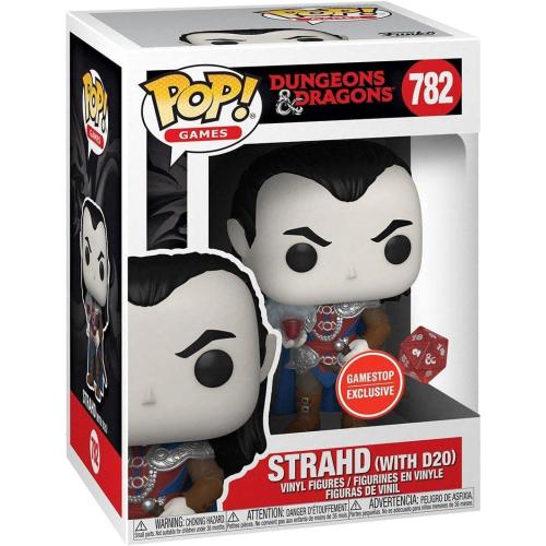 POP! Dungeons & Dragons 782 - Strahd Vinyl Figure with Dice Special Edition, Cranberry