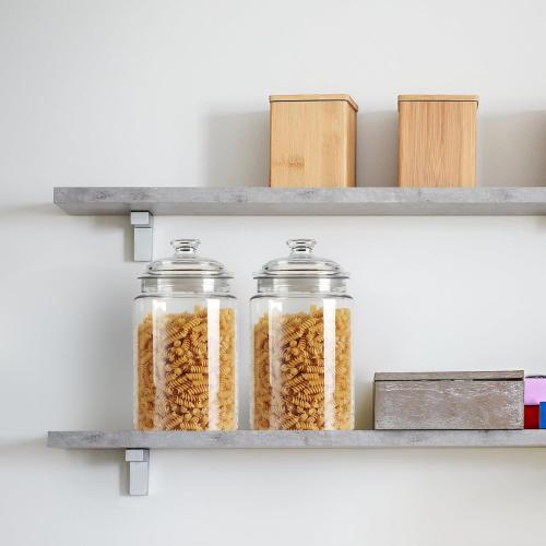 Jars with Airtight Lid, 120 oz Candy Jars for Candy Buffet, Kitchen Storage Jars, Set of 2 USED NEEDS CLEANING