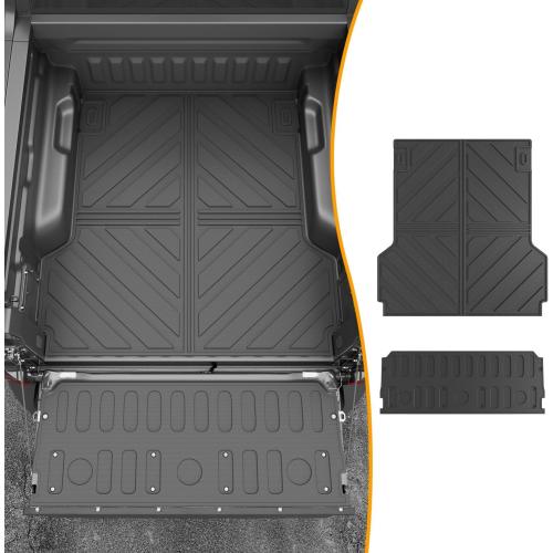 powoq Truck Bed Mat Compatible with 2022-2026 Ford Maverick Tailgate Mat Truck Bed Liner Tailgate Protector All Weather Replacement for 2022-2024 2025 2026 Ford Maverick Accessories