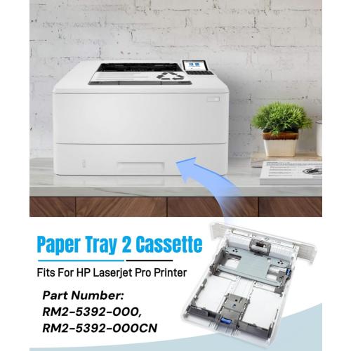 RM2-5392 Paper Tray 2 Assembly/Cassette Fits for HP LaserJet Pro M402n M402dn M403d M403dn M404n M405 M429dw M329 M304 M305 M426fdw M427dw,250-Sheet Capacity