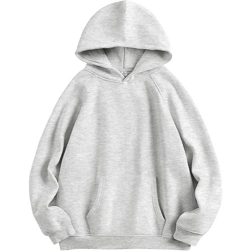 Size XXL ANRABESS Women Hoodies Oversized Fleece Long Sleeve Comfy Casual Basic Pullover Sweatshirts 2025 Fall Outfits Y2K Clothes