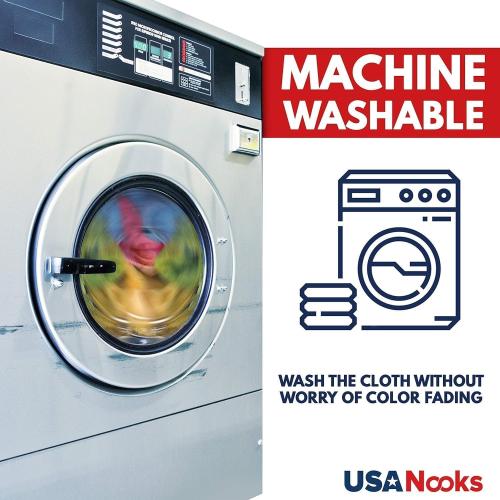 USANOOKS Microfiber Cleaning Cloth Grey - 12 Pcs (12.5x12.5) - High Performance - 1200 Washes, Ultra Absorbent Microfiber Towel Weave Grime & Liquid for Streak-Free Mirror Shine - Car Washing Cloth