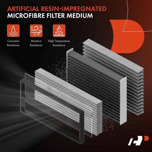A-Premium Engine Air Filter Compatible with Lexus CT200h 2011-2017, NX300h 2015-2021 & Toyota RAV4 2016-2018, Prius 2010-2015, Prius V 2012-2018, Prius Plug-In, 1.8L 2.5L, Replace# 1780137021