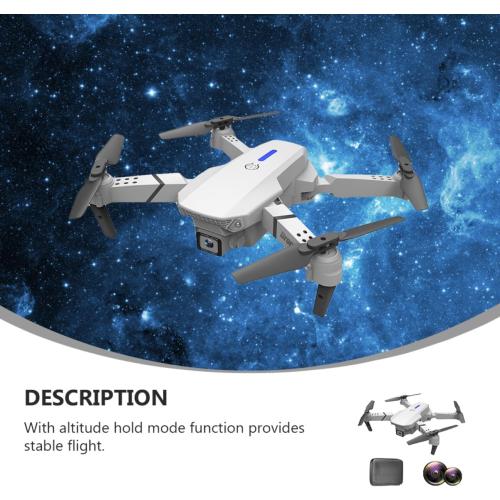 CIYODO Dual Camera Foldable Drone for Aerial Photography Lightweight Portable Quadcopter Cameras Easy Transmission Rolling Function