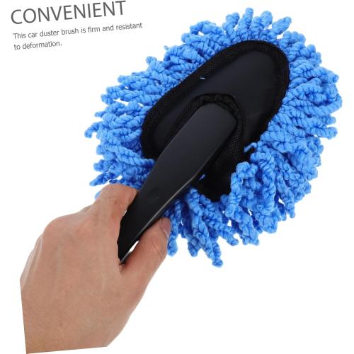 Vehicle Detailing Tool Multi-Functional Car Duster Brush for Interior Cleaning Ergonomic Design for Upholstery Dashboard and Door Panels Soft Bristles for Easy Dust Removal