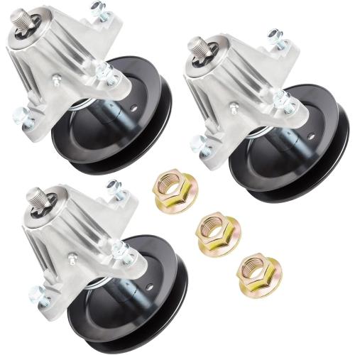 618-06980 918-06980 Spindle Assembly Fit for 50 Deck Cub Cadet ZT1-50 XT1-50 GT50 RZT-50 L50 S50 Troy-Bilt Super Mustang 50 Inch Deck Craftsman G8200 Z550 Zero Turn Mower Parts 3 Pack