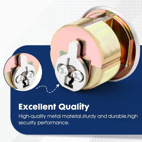 Storefront Mortice Hook Door Lock, Commercial Door Locks Mortise Cylinder, Storefront Door Mortise Lock Hook Deadbolt(1-1/8 Backset)