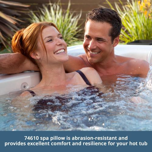 76558 74610 Hot Tub Spa Pillow Headrest Fit for Hot Spring Pillows Replacement for Limelight Spas up to 2017, Pulse/Pulse DL/Bolt (2012-2017), Glow/Flair (2008-2017), Gleam (2013-2017) (3 Pack)