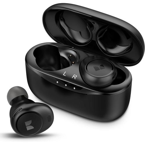 Monster Wireless Earbuds, Achieve 300 AirLinks Headphones Touch Control with Bluetooth 5.3 in-Ear Stereo Headphones, USB-C Quick Charge, Bluetooth Earbuds