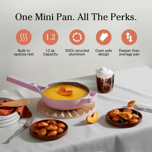 Our Place Always Pan Duo - Standard & Mini Always Pan 2.0 Bundle | Multi-Functional Cookware Set Replaces 20 Pieces | Steam