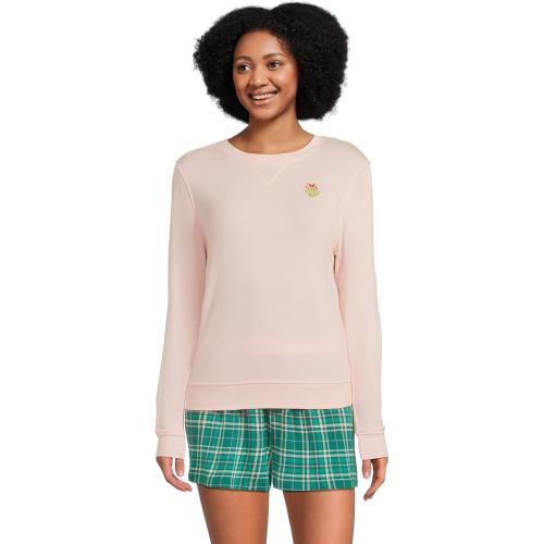 Honeydew Intimates Women's Sugar Sweetheart Long Sleeve Shortie Set