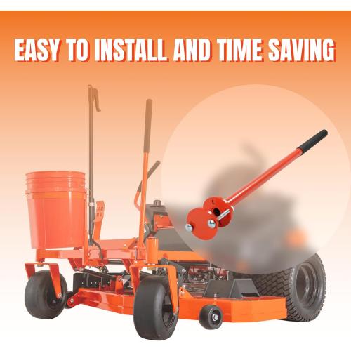 Mower Mount Assist Handle, Mower Grab Assist Handle Kit Replace 088-3500-00 for Bad Boy MZ MZ Magnum ZT CZT ZT Elite Outlaw Maverik for Husqvarna Zero Turn