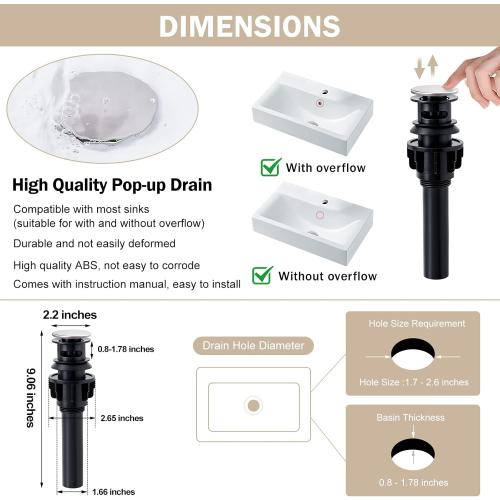 Qomolangma Waterfall Bathroom Faucet, Brushed Nickel Modern Single Handle Bathroom Faucets for 1 or 3 Hole Bathroom Sink Faucet Mixer Tap Washbasin Faucet with Deck, Pop-up Drain and Supply Hoses