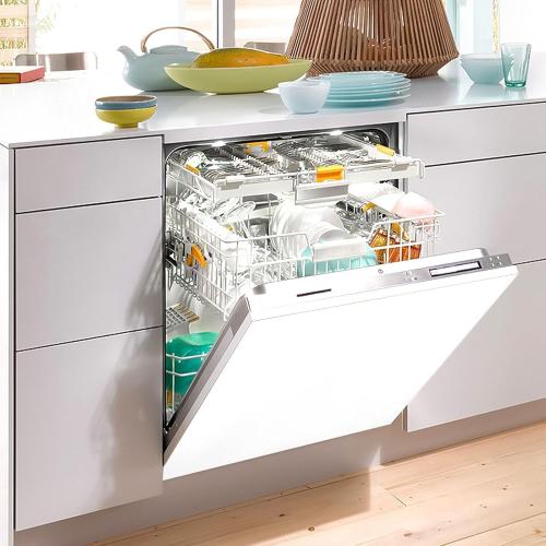 White Dishwasher Magnet Cover Front Dishwasher Cover Decoration Reusable Decal for Home Cabinet Decals Appliances Stickers 23 L x 26 H