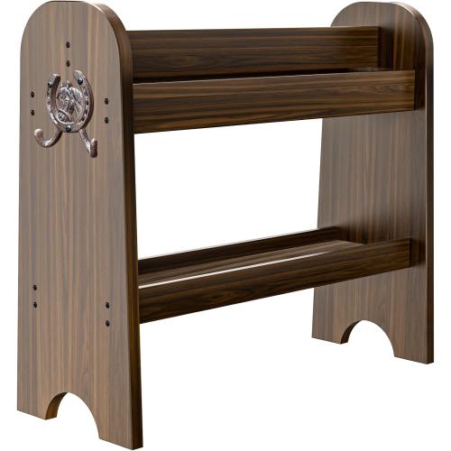 Paulownia Wood Saddle Rack, Ideal Saddle Stand for Horse Tack Organizers & Western Saddles Sstand, Stores & displays Your Trophy Saddles(with a Hook)