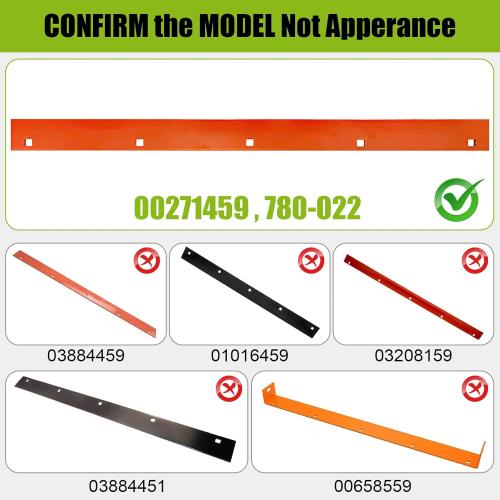 Snow Blowers Scraper Bar Replacement for Ariens 24 Scraper Bar Blade ST624E, ST724E, ST7524E, ST8524E, ST5524E, ST724, ST7524 Part# 00271459, 780-022