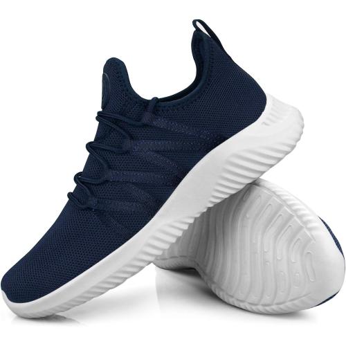 Feethit Mens Slip On Running Shoes Breathable Lightweight Comfortable Fashion Non Slip Sneakers for Men