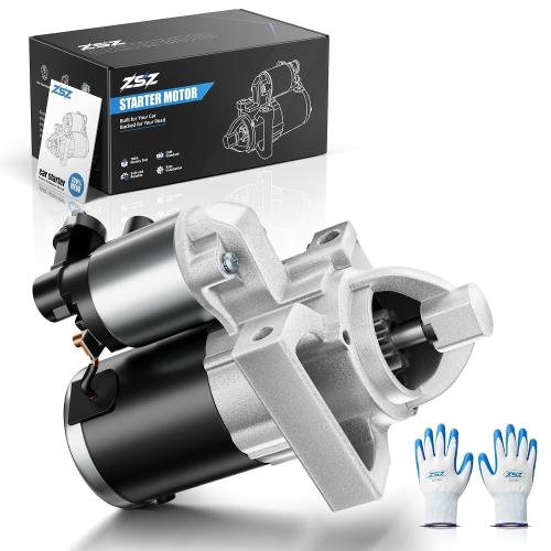 ZSZ NEW 10910N Starter Motor Fits for Chevy Silverado Tahoe Suburban 2014-2018,Cadillac Escalade 2015-2017 V8 6.2L/Escalade ESVV8 6.2L,12V 1.7KW Starter OE#: 12655055 M000T24072