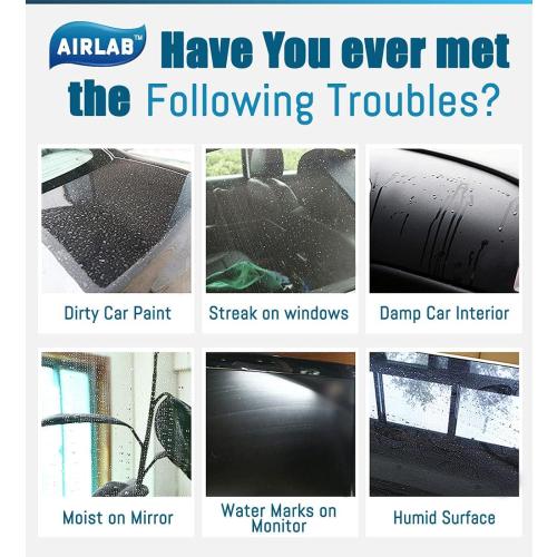 Airlab Streak Free Miracle Cleaning Cloths Easy Clean Nanoscale, Pack of 8, 12'' x 16'', Microfiber Polishing Windows Glass Lint Free Rags Stainless Steel Car Kitchen Reusable