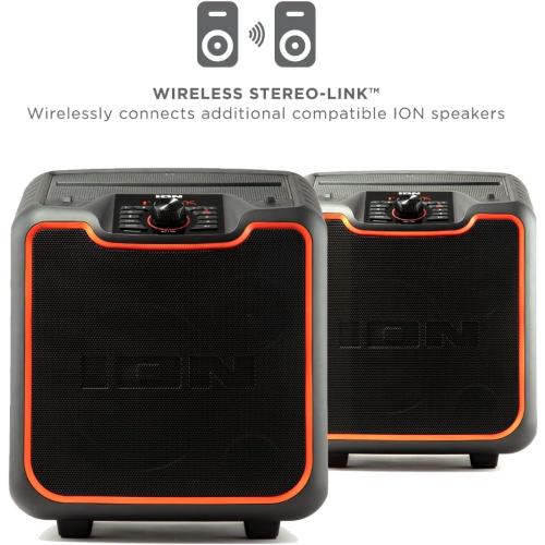 Ion Sport XL - High-Power All-Weather Rechargeable Bluetooth and NFC Enabled Speaker - MK3