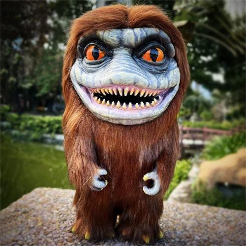 Critters Prop Doll, Space Crite Plush Doll from Movie Critters Collection, Creepy Doll Fugglers Funny Ugly Monsters ​Gifts for Children