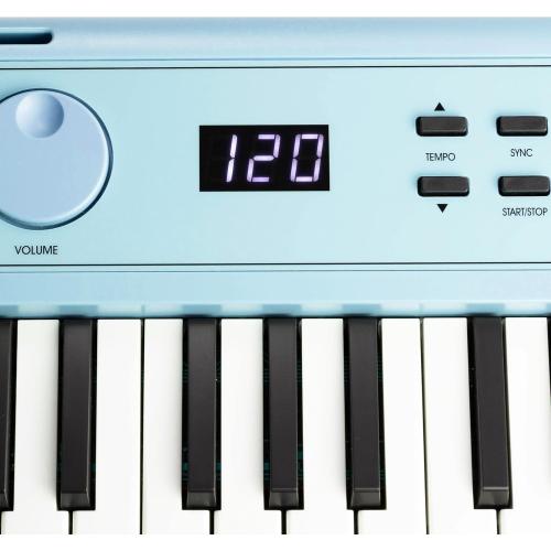 RockJam 49 Key USB Keyboard Piano with Lessons & Keynote Stickers