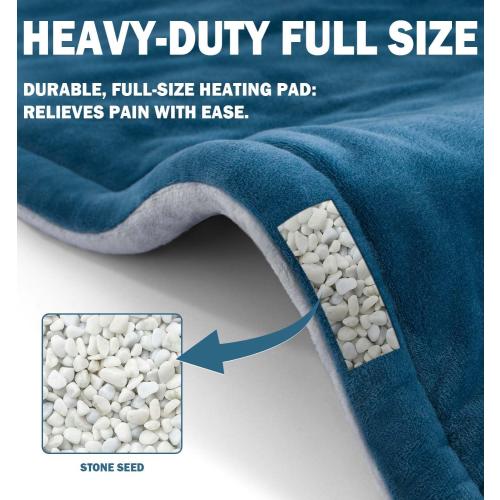 Heating Pad for Neck and Shoulder, Heating Pad for Pain Relief, Christmas Gifts for Dad, Men, Women Mom, Dad Husband Fathers Day Birthday Gifts, 6 Heat Settings Auto-Off Home Office