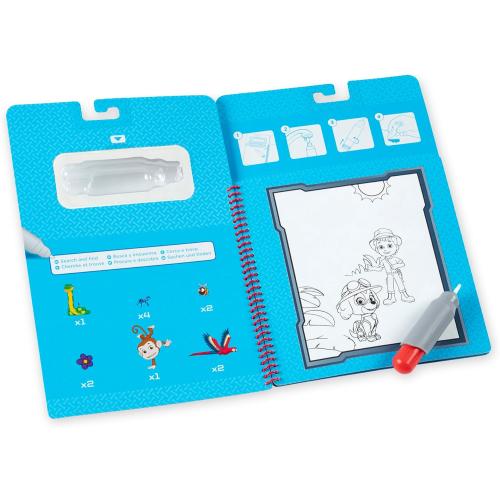 Melissa & Doug PAW Patrol Water Wow! Skye Water Reveal Travel Book Activity Pad | 3  | Gift for Boy or Girl