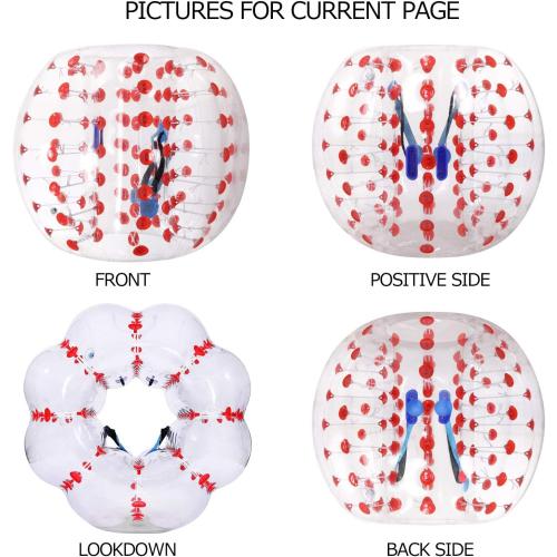 Bumper Bubble Soccer Balls for Teens/Adults, Body Zorb Ball Dia 4FT/5FT(1.2m/1.5m) 1 Pack