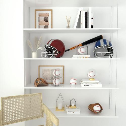 4 Pack Baseball Display Case, hi Showcase Autograph Ball Protector - for Official Size Ball