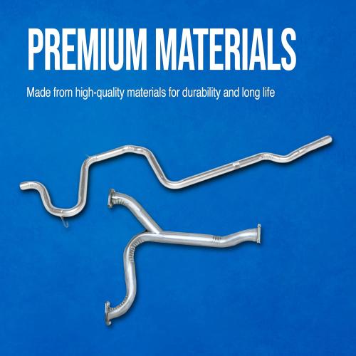 Walker 52563 Exhaust Pipe 2.5 Inlet (OD) 2.75 Outlet (OD) for Ford F-150