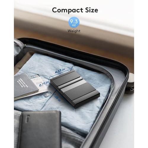 Samsers Foldable Bluetooth Keyboard with Numeric Keypad, Full-Size Wireless Folding PU Leather, Portable Travel for iOS Android Windows Mac OS, Support 3 Device(BT5.1 x 3)