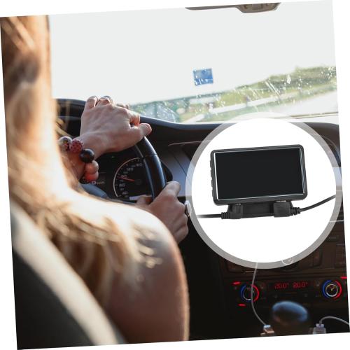 Vehicle Black Box 1pc Car Driving Compact Automobile Recorder Motion Dual Lens Design for Front and Interior Easy to Use for Vehicle Safety