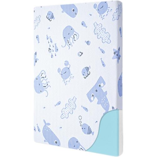 Pack and Play Mattress, Dual Sided Premium Memory Foam Pack N Play Mattress with Breathable Removable Washable Cover