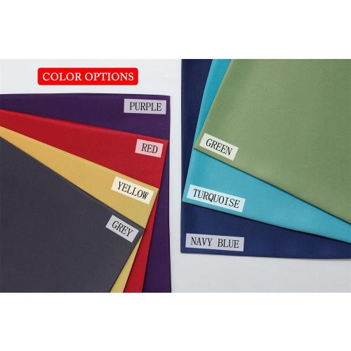 MIUCO Blackout Curtains & Drapes for Bedroom Living Room 84 Inches Long Grey and White Room Darkening Ombre Curtains Rod Pocket & Back Tab Curtains Thermal Insulated Light Blocking 2 Panels Set