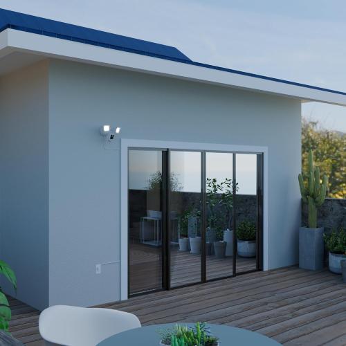 Wyze Floodlight Cam Plug-in Mount for Wyze Floodlight Cameras v1/v2/Pro, Electrical Box with 20ft Weather-Resistant Outdoor Power Cable, Easy Installation (White)