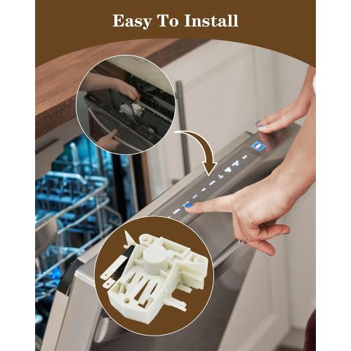 17476000012184 Dishwasher Door Latch Switch Fit for Midea INSIGNIA Replaces AP7175456