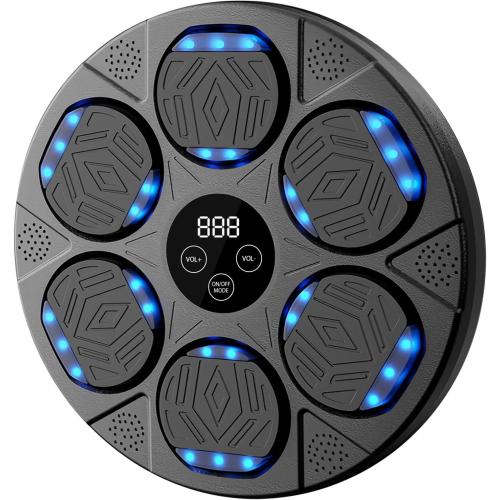 Wall-Mounted Music Boxing Machine with Boxing Gloves, Training Equipment for Adults and Kids, Suitable for Home, Office, and Gym (Missing Charger)