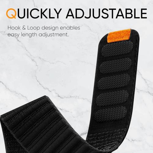Fabric Band Compatible for Samsung Galaxy Watch 7/6/5/4 Series, Adjustable and Eco-Friendly Sport Loop Band for Galaxy Watch Active/Galaxy Active 2/Galaxy Watch 3(41mm)