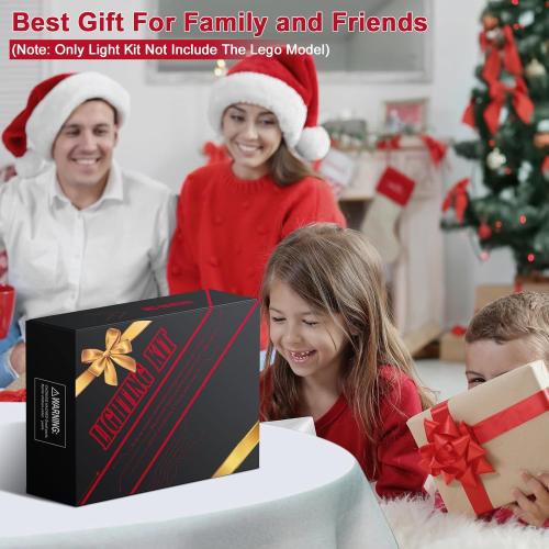 Upgraded Led Light Kit Compatible with Lego Gabby's Dollhouse Building Set, Lights Decoration Compatible with Lego 10788 (Model Not Included)