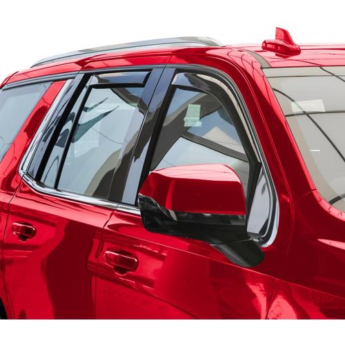 Voron Glass in-Channel Extra Durable Rain Guards for Cadillac Escalade 2021-2026, Window Deflectors, Vent Window Visors, 4 Pieces - 200928